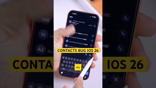 iOS 26 Contact Search Bug 🚨 Saved Contacts Not Showing!