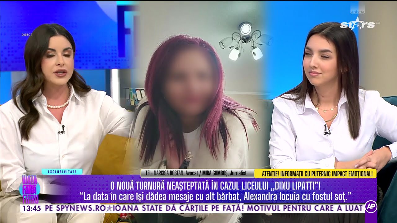 A AVUT SAU NU ALEXANDRA MATEI UN AMANT? SCANDALUL DIN “DINU LIPATTI” CONTINUĂ!