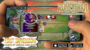 Legends of Runeterra : First 20mins of the Game(Mobile Beta)