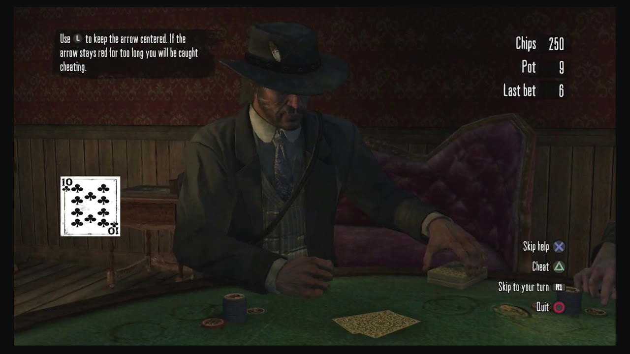 Red Dead Redemption How to Cheat at Poker YouTube