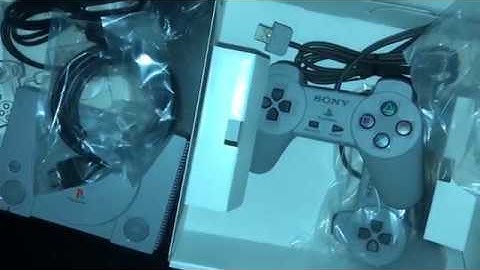 ASMR Unboxing PlayStation Classic Sony Game Console