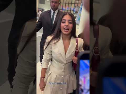 وصول الفنانة ميان السيد بإطلالة جذ ابة من عرض فيلم هيبتا 2