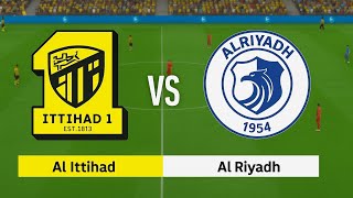 Al ittihad  vs Al Riyadh 2-1 Highlights - Saudi Professional League 2025