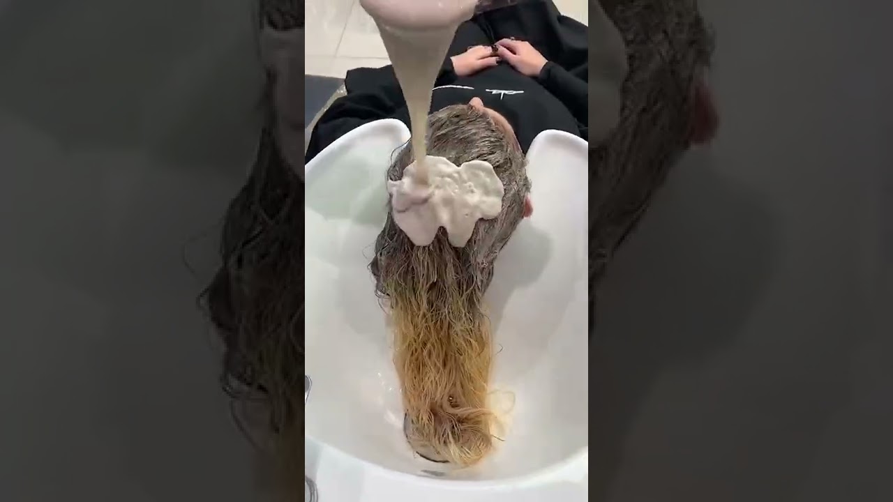 Warm Blonde Balayage Hair Transformation 