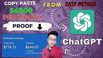 Make $3,000 Per Day With AI Chat GPT (FASTEST WAY TO MAKE MONEY ONLINE)