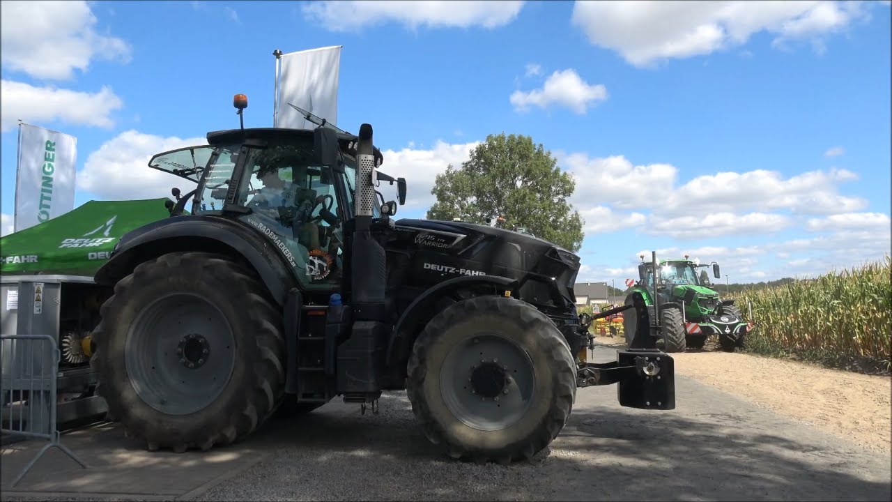 Deutz Fahr Agrotron 6215 TTV Warrior on a dyno test