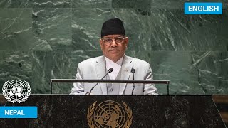 🇳🇵 Nepal - Prime Minister Addresses United Nations General Debate, 78th Session | #UNGA