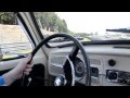 VW beetle on race track