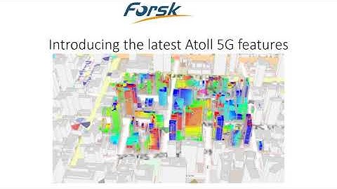 Atoll 5G latest features