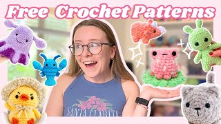 30 FREE Amigurumi Crochet Patterns You Can Make Today!