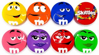 Satisfying Candy ASMR 🍬 Relaxing Rainbow Unpacking (M&M’s & Skittles)