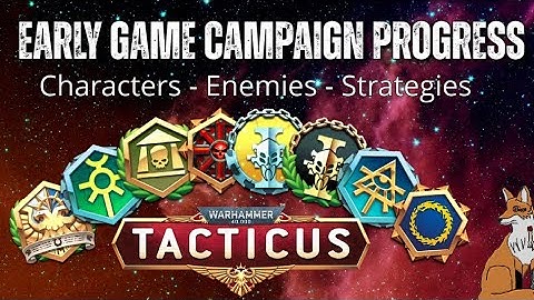 Campaigns in Warhammer 40.000 Tacticus - Beginner strategy guide.
