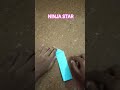 How to make ninja star