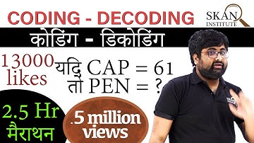 Coding Decoding Reasoning Tricks in Hindi | कोडिंग डिकोडिंग | सारे Question होंगे solve