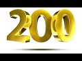 Thanks for 200 Subscribers