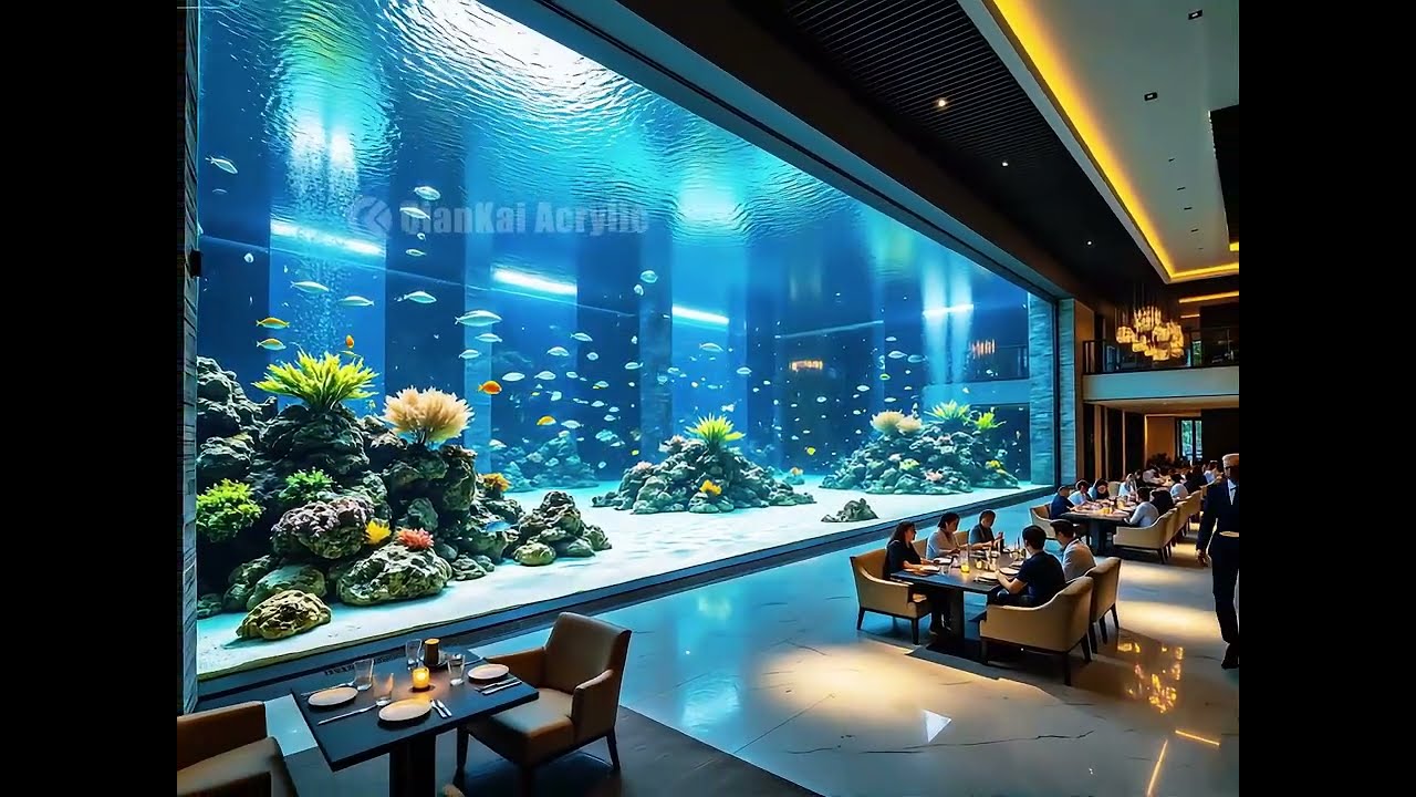 Custom Design for Large Acrylic Aquarium Tanks