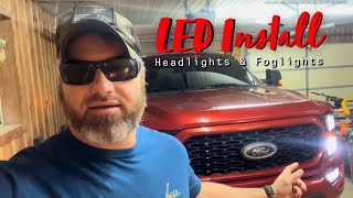 2023 Ford F150 LED install.