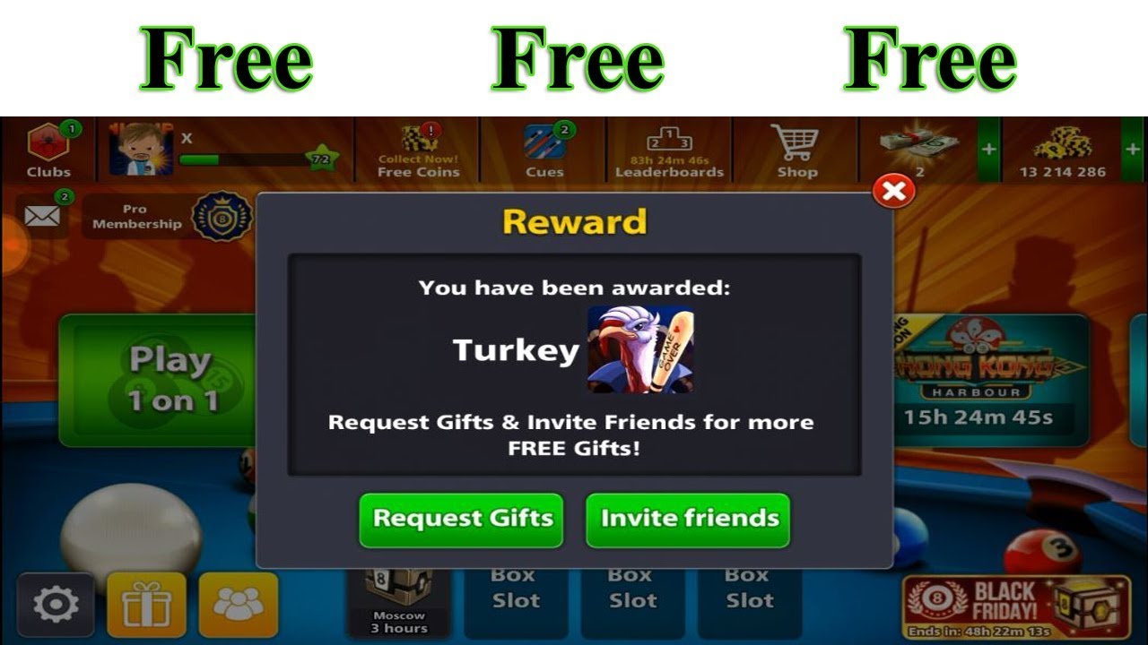 Turkey Avatar For Limited Time Only - Link In Description | 8 Ball Pool - 