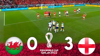 Wales 0 × 3 England ➤ Extended Highlights 2022