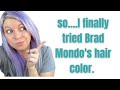 Refreshing my purple hair color with Brad Mondo's new XMondo Hair Color