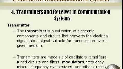 Elements of Communication System (Lecture in Bangla)
