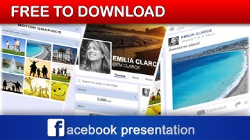 Facebook Presentation | After Effects Template | Free Download