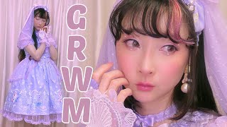 【GRWM】夏マーメイドロリィタメイク Summer Mermaid Lolita Makeup｜ゆるゆる〜 Chatty Video