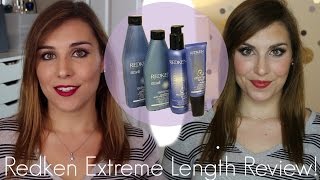 marv amplitude grådig Redken Extreme Length Line Review | Bailey B. - YouTube