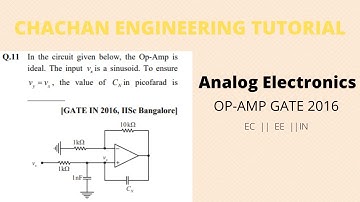 Important Basics of OPAMP I ANALOG ELECTRONICS I EE ECE