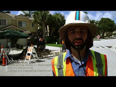 Coconut Creek Utilities and Engineering Department, Wastewater Division John Thomas