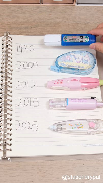 Correction tapes from different eras. #shorts