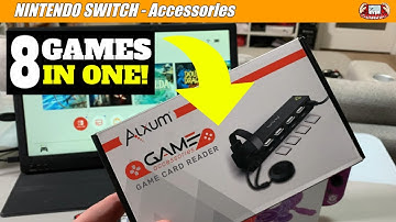NEW Switch Game Card Reader - 8 in 1 Game Changer with Remote Control