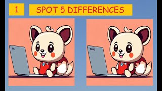 SPOT THE DIFFERENCE |   JAPANESE PUZZLE | 100 SECOND PUZZLE | #126