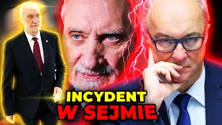 Incydent w Sejmie. Czarzasty nie odpuścił Macierewiczowi