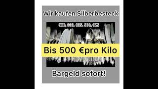 Silberbesteck gesucht im Großraum Köln bis 500,- Euro/KG - Köln
