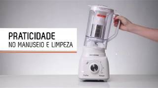 Liquidificador Mondial Turbo Power 550W Branco L-99 WG 110V