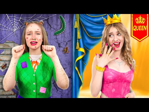 Королева Школы VS Ботанша На Выпускном || Популярная VS Непопулярная Девушка