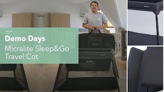 micralite sleep & go travel cot