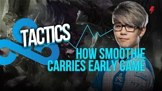 How C9 Smoothie carries early game using botlane pressure and fast roams