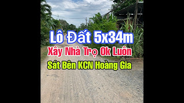 BÁN ĐẤT ĐỨC HÒA 5x34m GẦN NGÃ 3 MỸ HẠNH CẦU LỚN HÓC MÔN |#0977878733 .