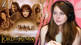 Lord of the Rings: Fellowship of the Ring Movie Reaction | First Time Watching! | Part 2