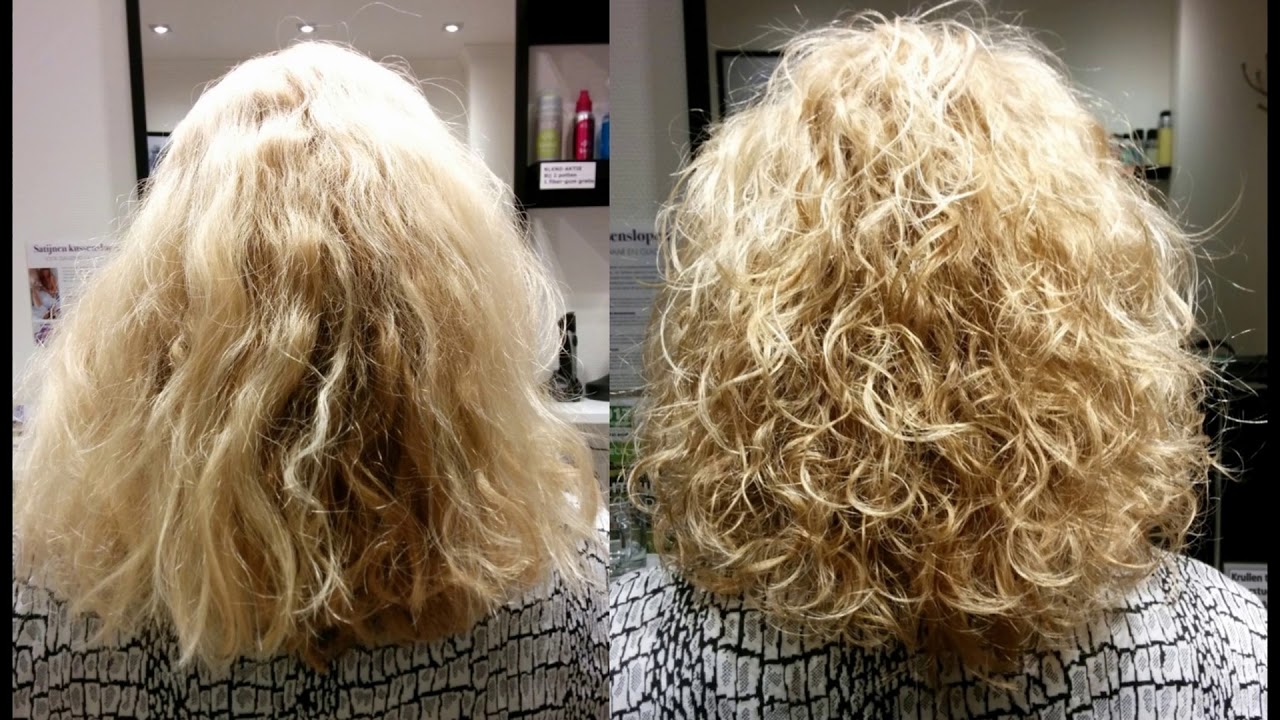 Verwonderlijk Before & after krullenknippen bij de krullenkapper, curly WF-13