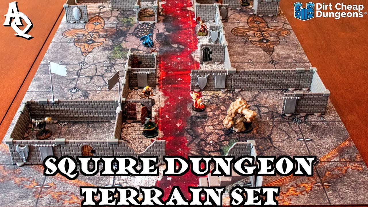 The Squire Set: a Mini HeroQuest Wall Pack (PLUS Sneak, Door, and More Homebrew Ideas!)