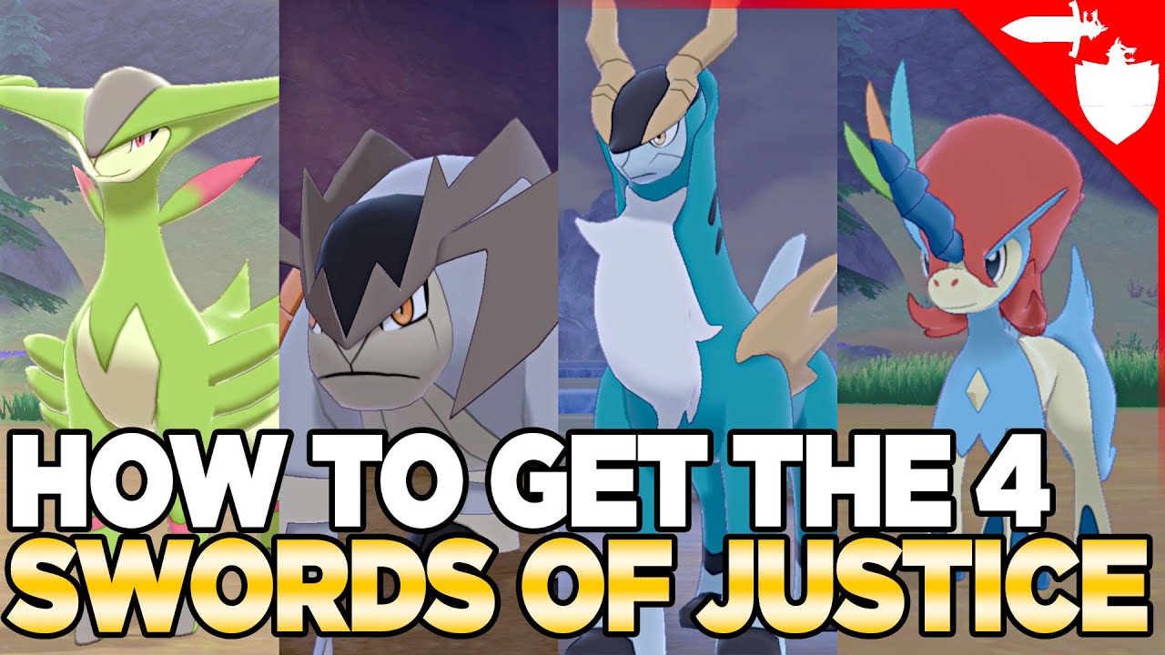 How to Catch the Swords of Justice in 'Pokémon Sword and Shield