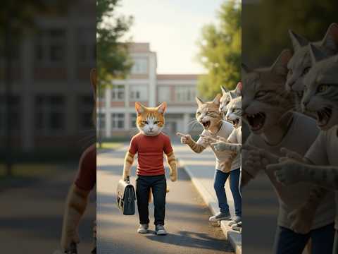 تنمرو علي القط سعفان عشان امه بتبيع فجل مش هتصدق لما كبر عمل اي   قطط