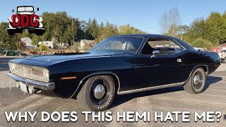 Why Won't This 1970 Plymouth Hemi 'Cuda Run Right? Tuning, Fixing Crappy Repro Parts, And More