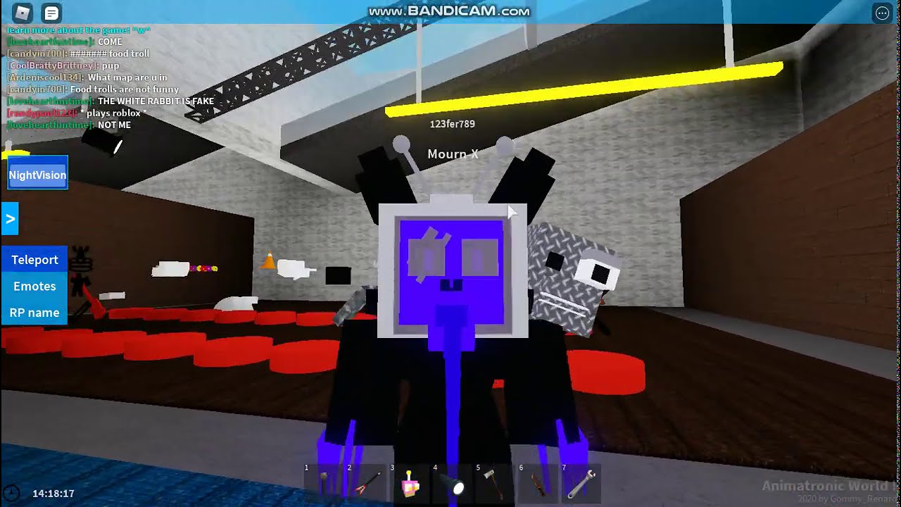 Roblox Animatronic World Infection Event