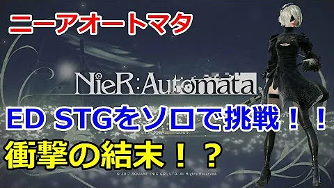 ニーアオートマタ Eエンド シューティング ソロ