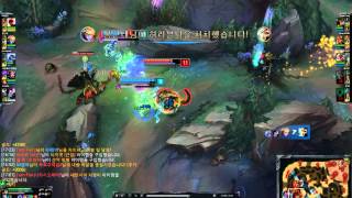[Fairy da yo] Cassiopeia R+Flash 2vs3 Video