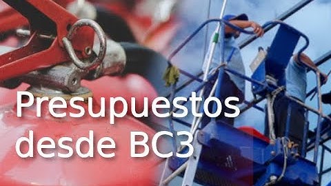 ERP GESTIÓN DE EMPRESAS - PRESUPUESTO DESDE ARCHIVO BC3